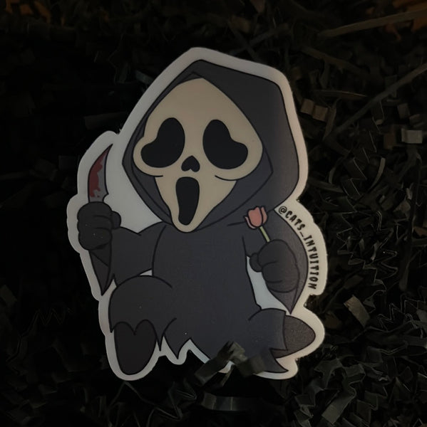 Cats Intuition The ghost Sticker