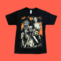 Orange Slashers shirt - Stage Fright Clothing