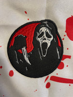 Scream Ghostface iron on patch