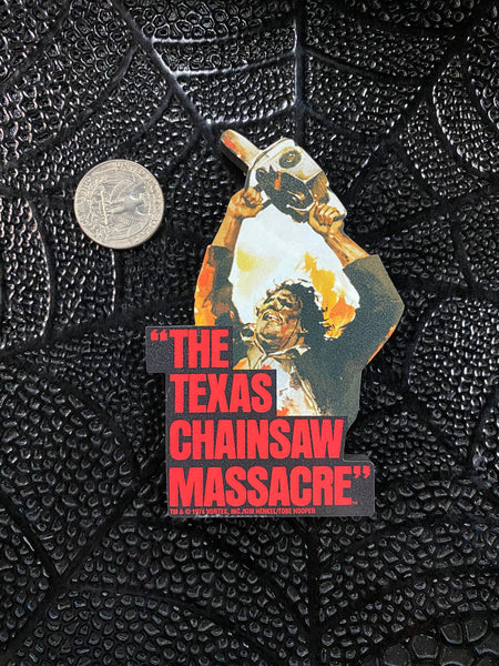 The Texas Chainsaw Massacre Chunky Magnet - Stage Fright Clothing