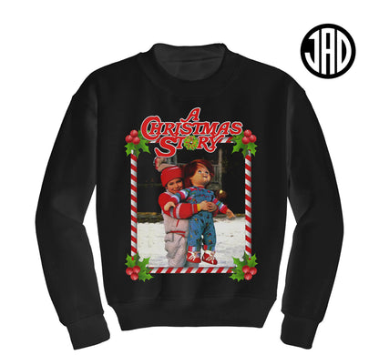 RadOrDie A Christmas Story Sweatshirt - Stage Fright Clothing