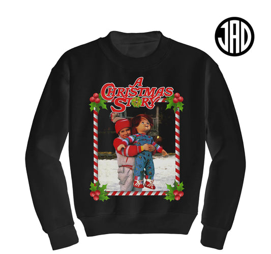 RadOrDie A Christmas Story Sweatshirt - Stage Fright Clothing
