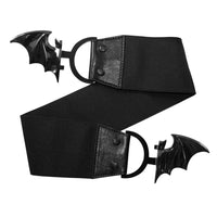 Kreepsville Elastic Waist Belt Bat Black
