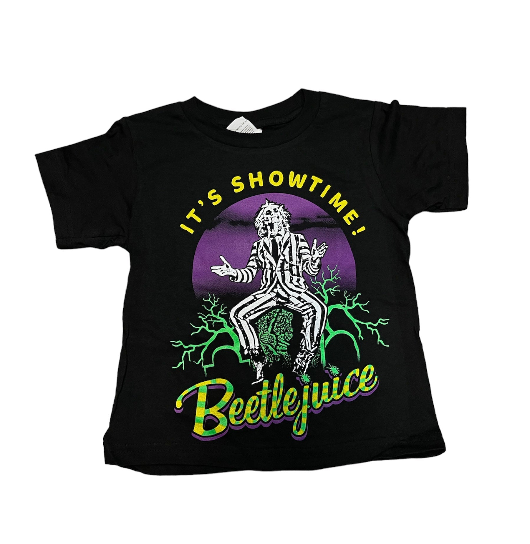 KIDS Beetlejuice It's Showtime shirt - Stage Fright Clothing